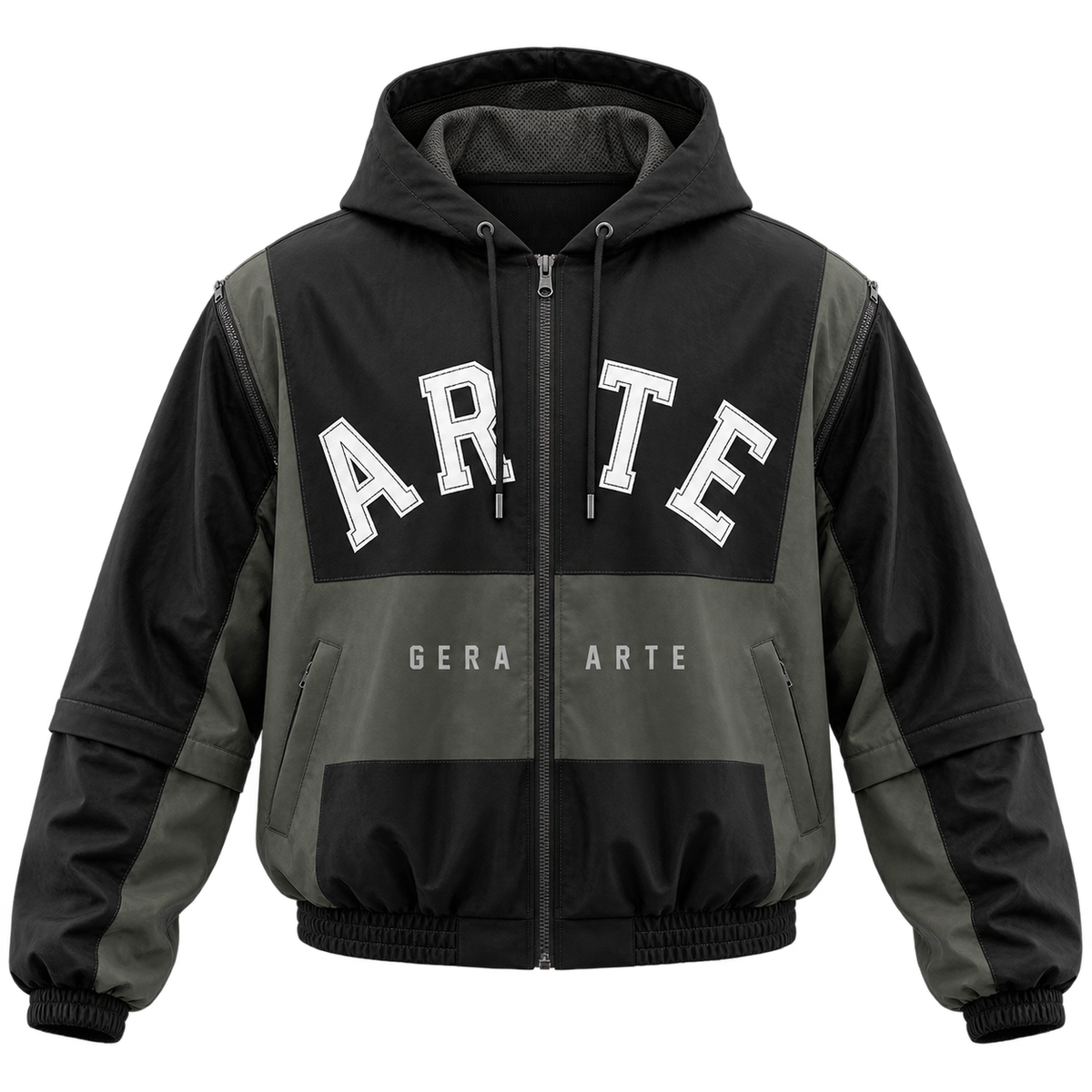 Black Windbreaker