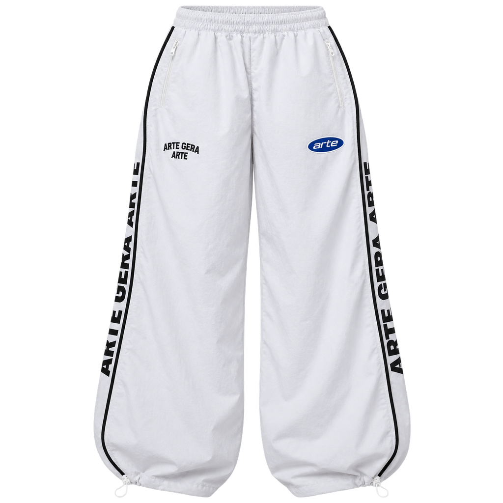 Off-White Zip Baggy Pants