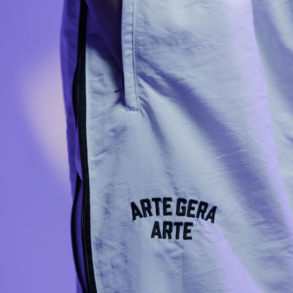 Off-White Zip Baggy Pants
