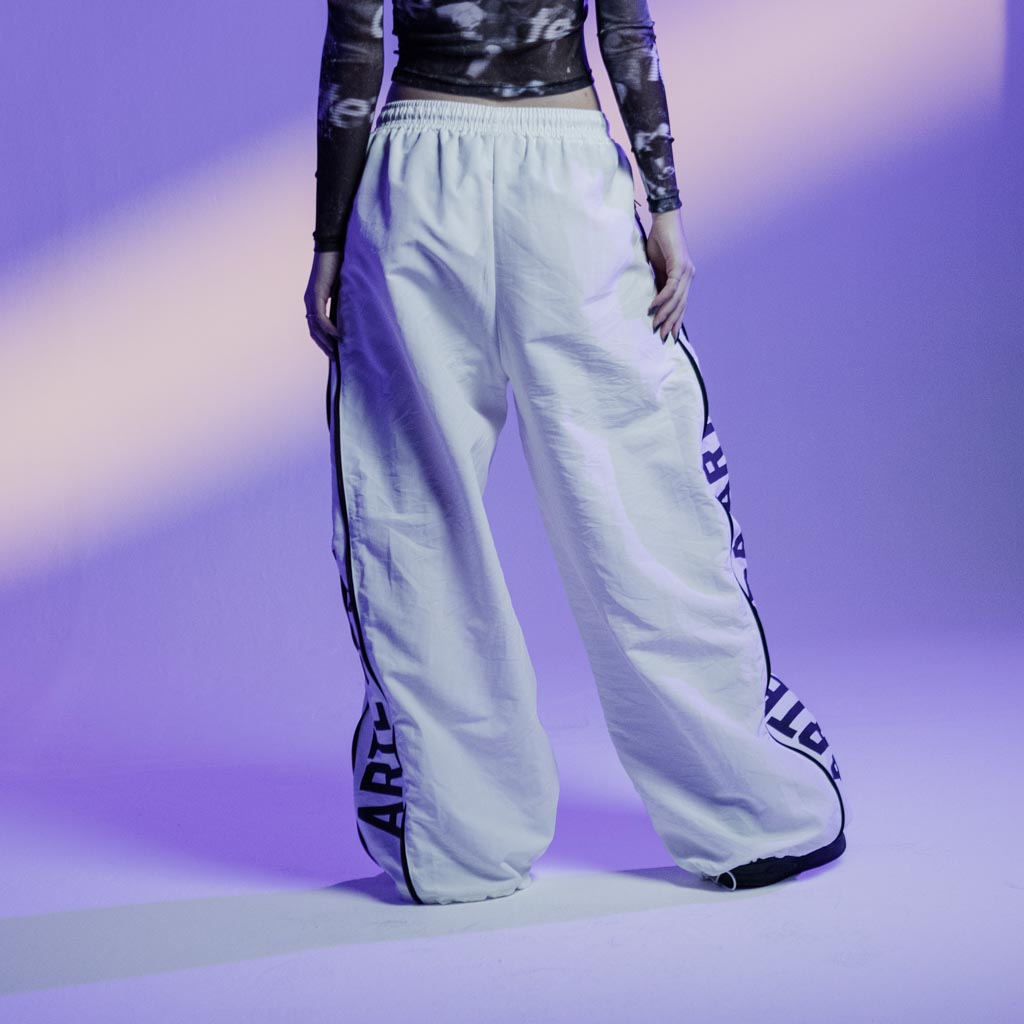Off-White Zip Baggy Pants