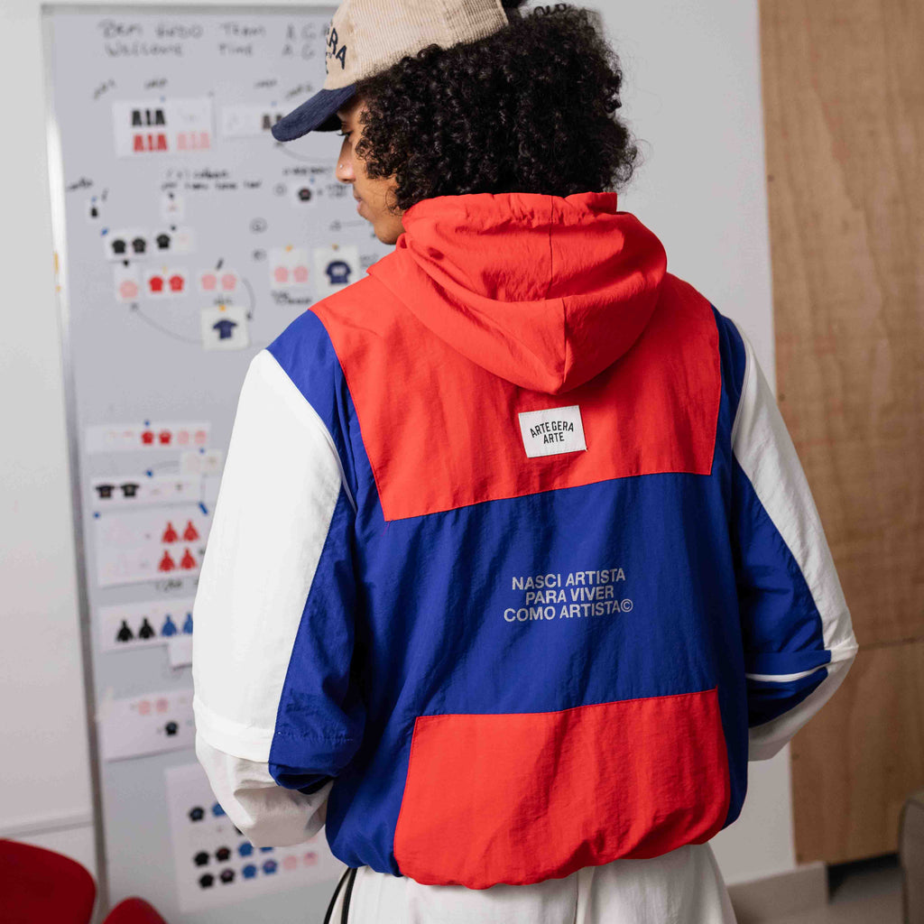 Tricolor Windbreaker