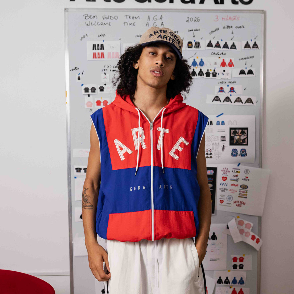 Tricolor Windbreaker